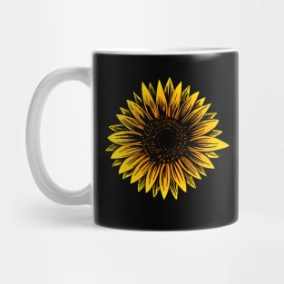 sunflower floral for summer Gift Womens Fall flowers Sunflower Mug